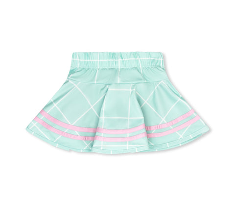 Set Fashions Mint & Cotton Candy Callie Skort