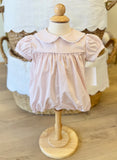 Anvy Kids Pale Pink Bubble with Lace Tatting