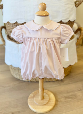 Anvy Kids Pale Pink Bubble with Lace Tatting