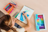 Ooly Rainbow Sparkle Watercolor Gel Crayons