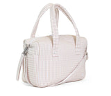 TRVL Sand Pimlico Stripe Quilted Stroller Bag