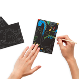 Ooly Mini Scratch & Scribble Art Kit: Dino Days