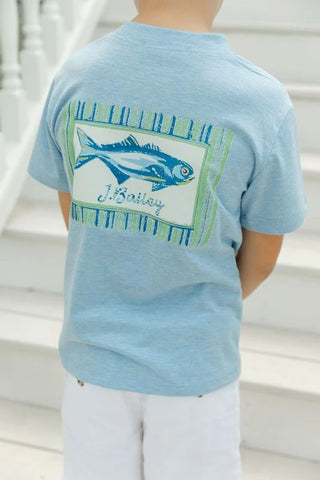 J. Bailey Blue Fish Tee