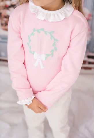 Lullaby Set Cozy Up Wreath Sweater