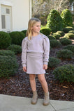 Pleat Collection Lavender Libba Sweater Skirt