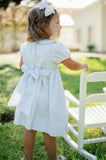 Lullaby Set Blue Windowpane Kelli Dress