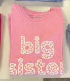 Mustard & Ketchup Kids Big Sister Short Sleeve T Shirt