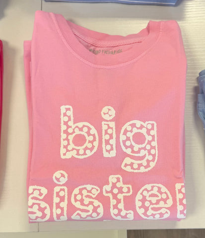 Mustard & Ketchup Kids Big Sister Short Sleeve T Shirt