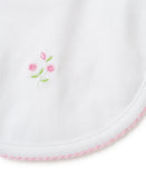 Kissy Kissy Garden Rose Reversible Bib