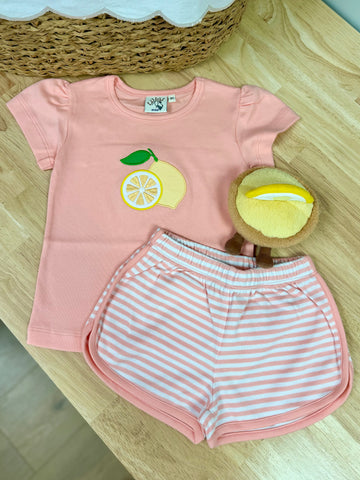 Luigi Kids Lemon Leaf Athletic Short Set