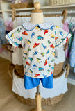 Anvy Kids Construction Short Set