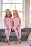 James & Lottie Pima Ghost Girls Short Sleeve Pajamas