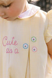 The Proper Peony Cute As A Button Dress