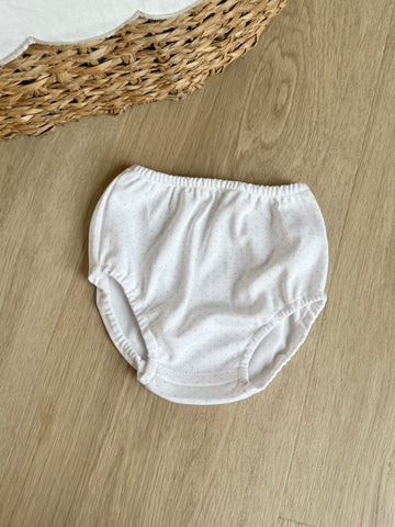Squiggles by Charlie White Diaper Cover