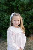Lullaby Set Pink Batiste Wreath Chloe Dress