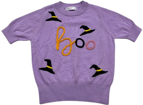 Lulu Bebe Lavender Boo Sweater