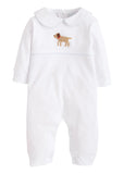 Little English Boys Lab Playsuit