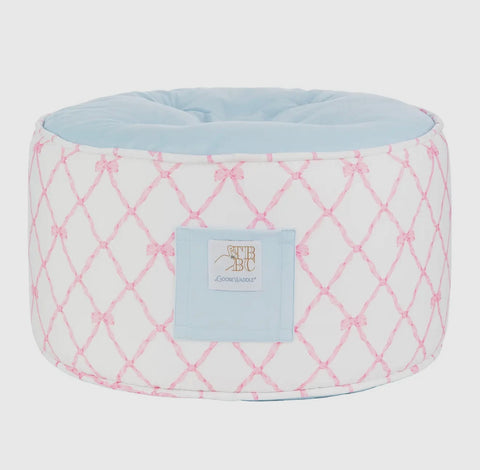 The Beaufort Bonnet Company x The Goose Waddle Belle Meade Bow Ottoman