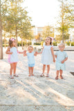 Mint Magnolia Uptown Turtles Betsy Dress