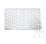 TRVL Pink Ribbon Floral Changing Pad