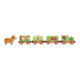 Wooden Story Farm Train w /Tracks