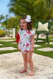 The Beaufort Bonnet Company Ruehling Ruffle Bubble- Pima