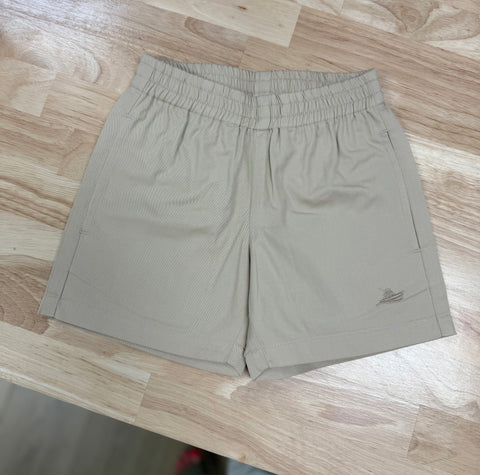 SouthBound Light Khaki Play Shorts