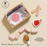 Le Toy Van Wooden Butchers Crate