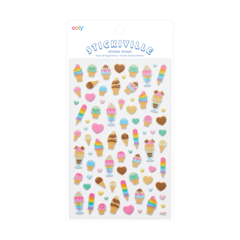 Ooly Stickiville Stickers: Ice Cream Dream