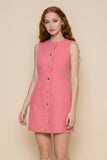 Coral Scallop Sea Shell Dress