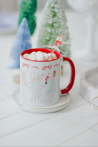 Simply Jessica Marie Nutcracker Watercolor Mug