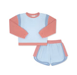 Set Athletics Lake Blue/Pembroke Pink Ellie Everyday Set