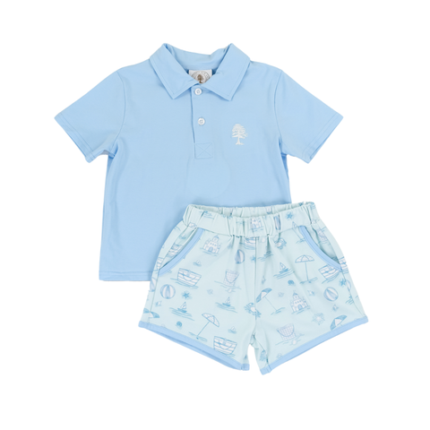 Cypress Row Seacrest Polo Short Set
