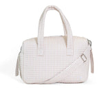 TRVL Sand Pimlico Stripe Quilted Stroller Bag