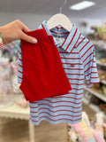 SouthBound Red Performance Play Shorts
