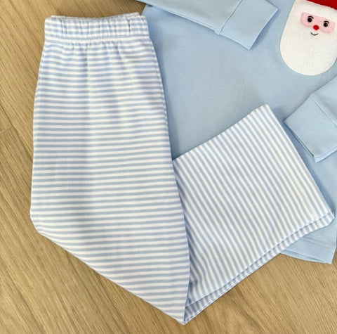 Squiggles by Charlie Blue Stripe Pant