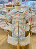 Anvy Kids Alphabet Banded Short Set