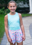 Be Elizabeth Cheetah Butterfly Athleisure Shorts *Pre Sale*