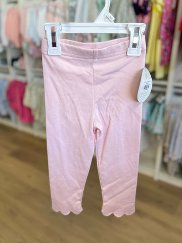 Zuccini Kids Light Pink Scallop Leggings