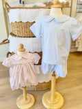 Anvy Kids Pale Pink Bubble with Lace Tatting