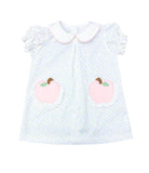 Percy & Tyne Pastel Dot Apple Pocket Dress