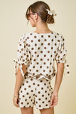 Audrey Polka Dot Skort Set