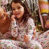 Magnetic Me Winter Village Modal Long Pajamas