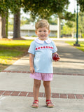 Trotter Street Apple Ribbon Banded Short Set