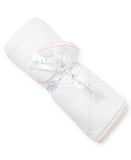 Kissy Kissy White/Pink Dot Towel & Mitt