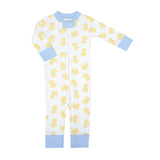 Magnolia Baby Precious Ducklings Boys Zip Pajamas
