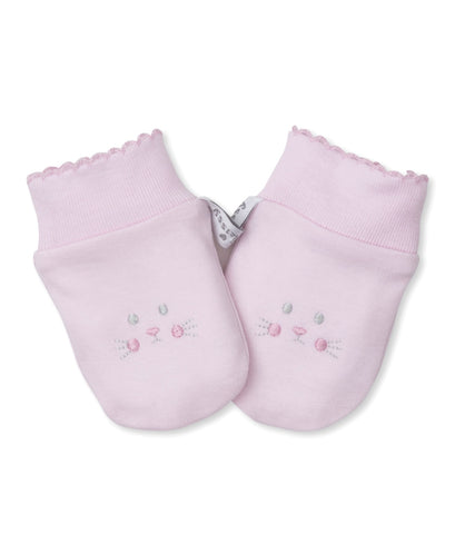 Kissy Kissy Pink Bunny Mittens