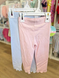 Zuccini Kids Light Pink Scallop Leggings