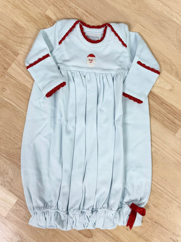 Squiggles by Charie Pale Blue Santa Gown