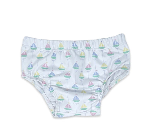 Lullaby Set Sailboat Swim Diaper Cover